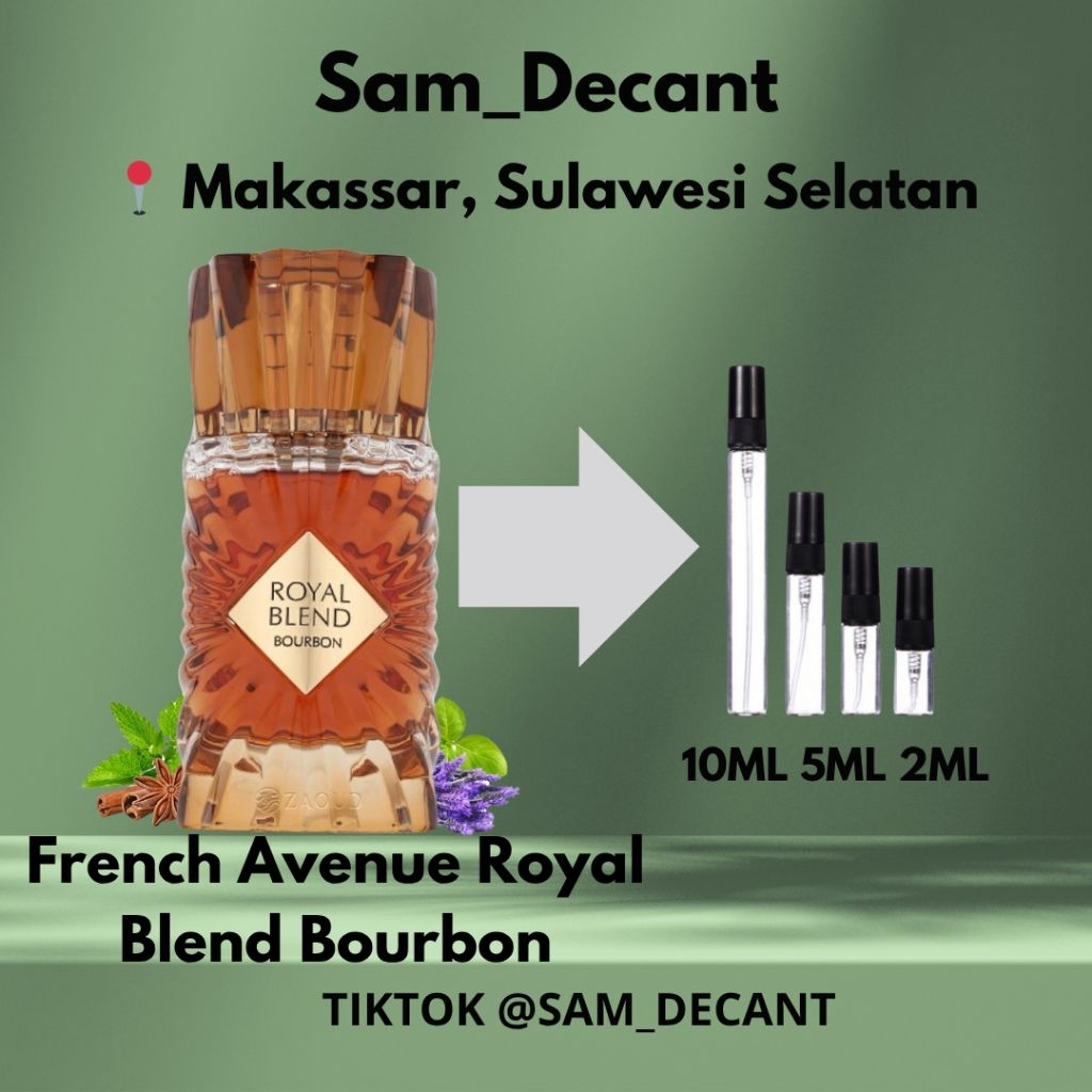 Decant French Avenue Royal Blend Bourbon