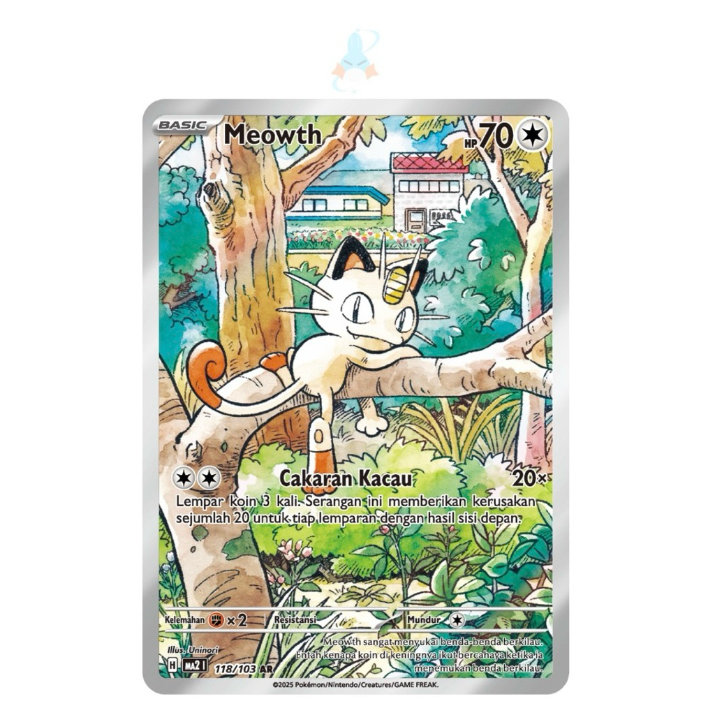 Meowth AR | Kobaran Biru | Bahasa Indonesia | Mint