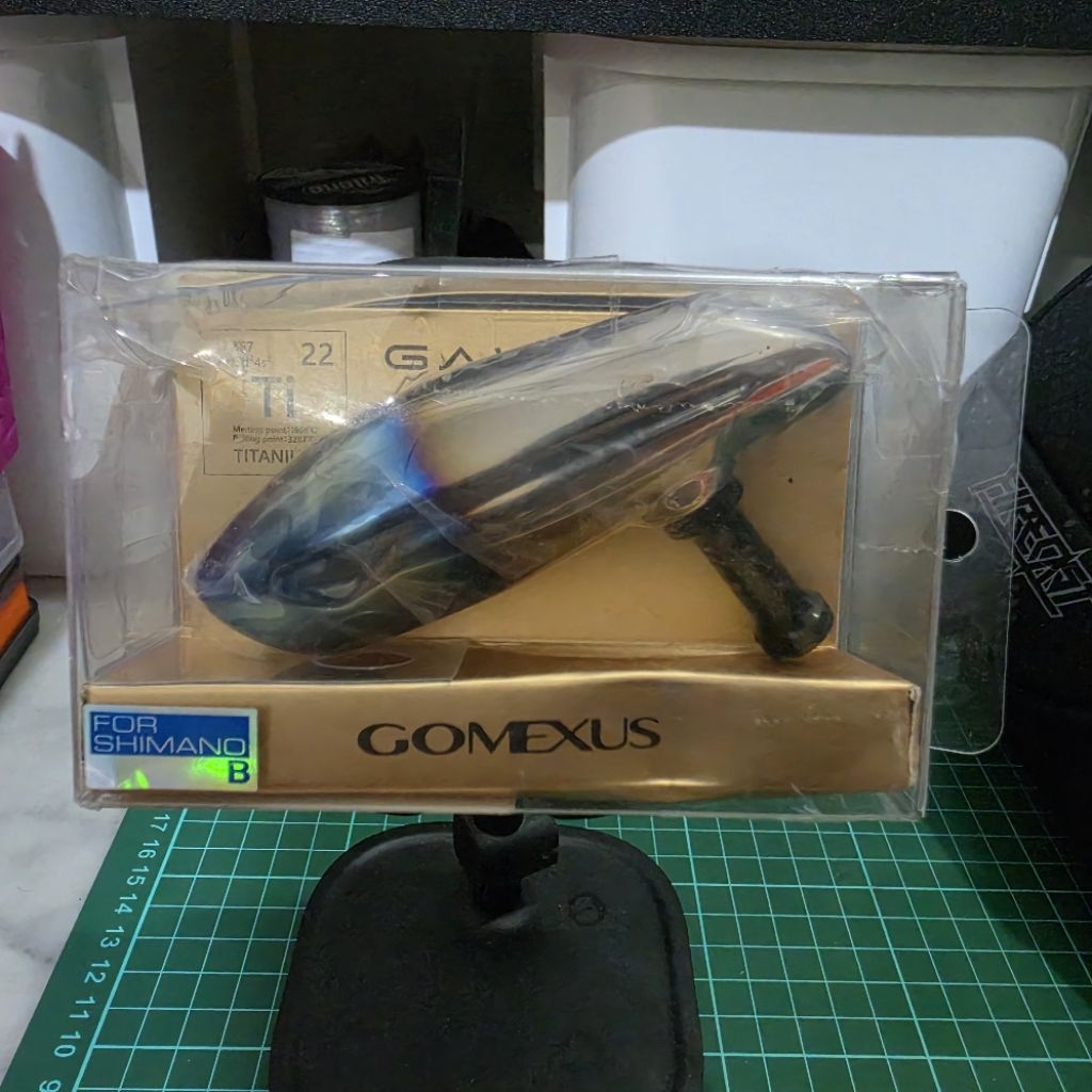 Gomexus Knob T-bar Titanium Saltwater 105mm Type B for Shimano. BNIB