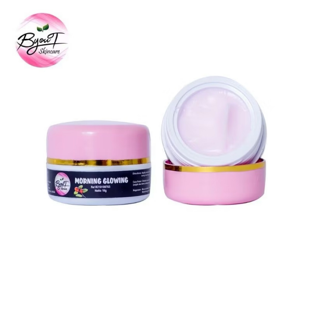 Morning glowing whitening byout skincare by nisa