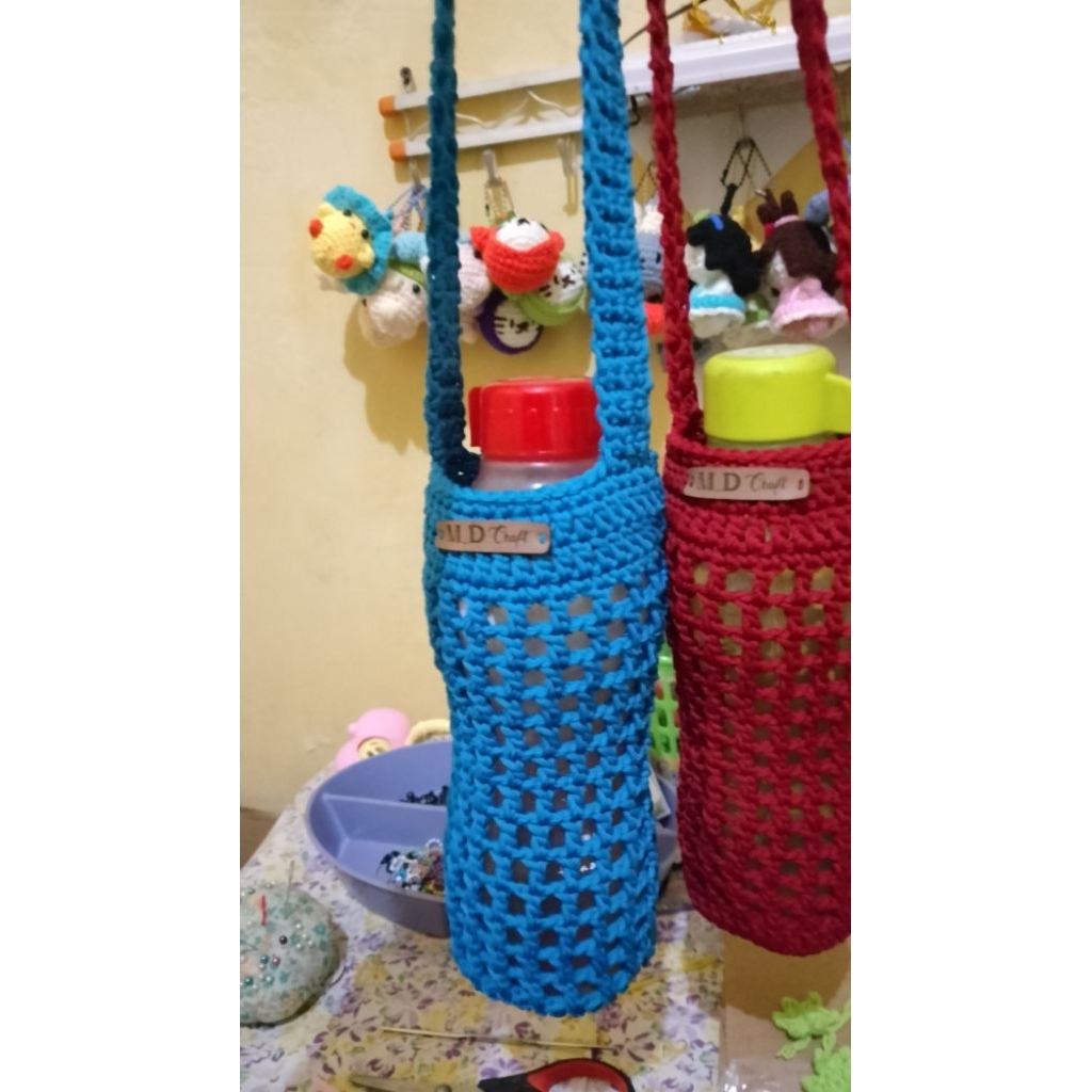 tas rajut botol