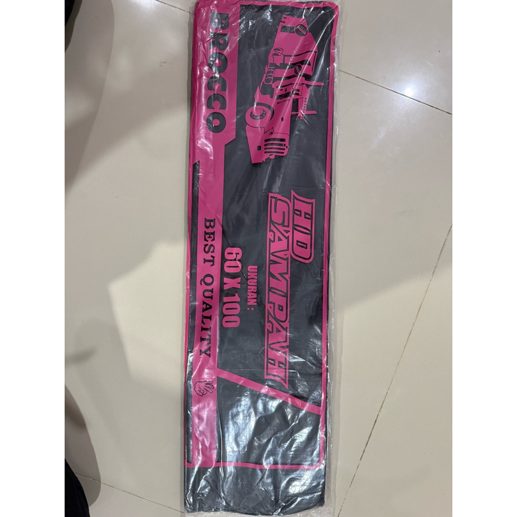 plastik sampah 60x100 hitam