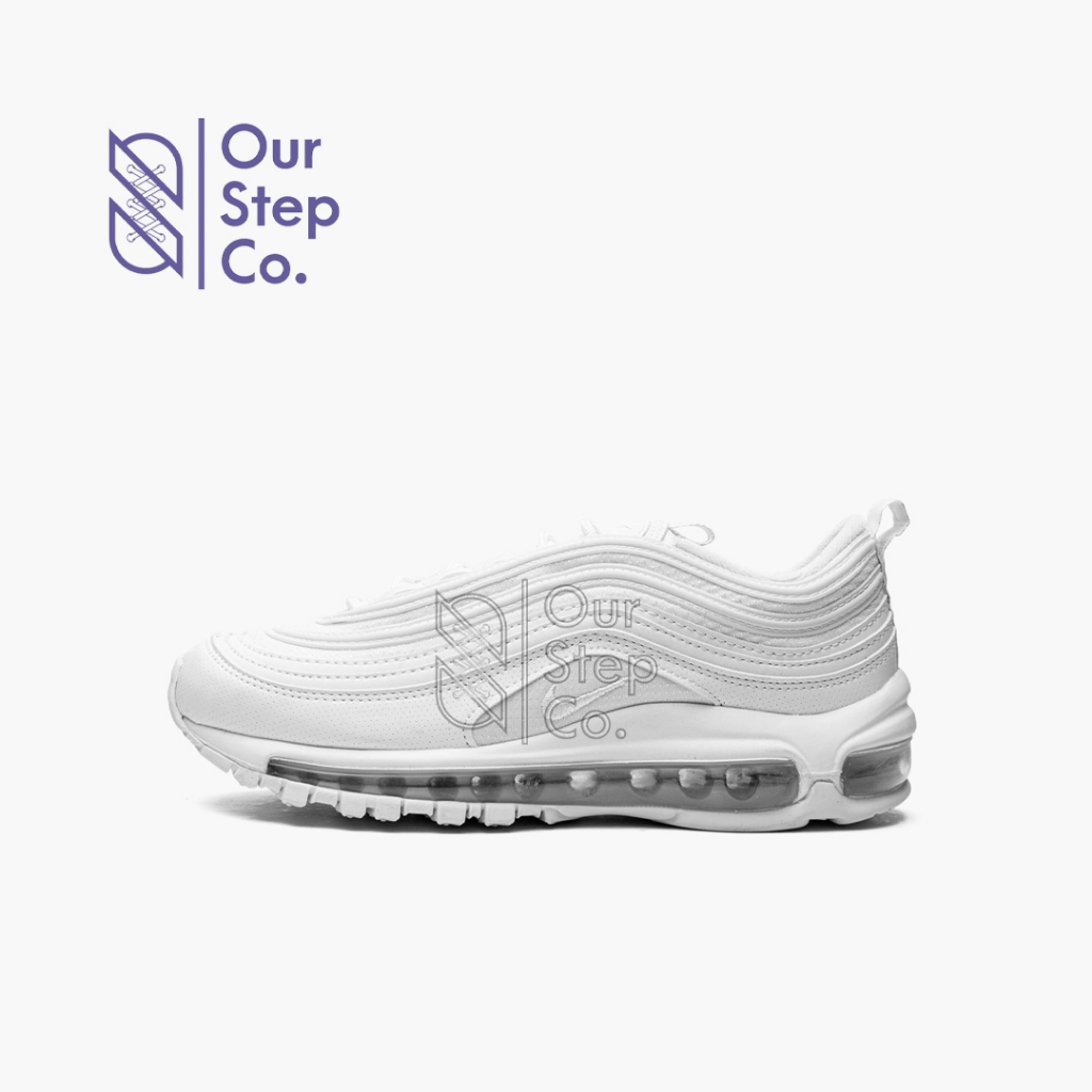 Sepatu Nike Air Max 97 Triple White Original BNIB
