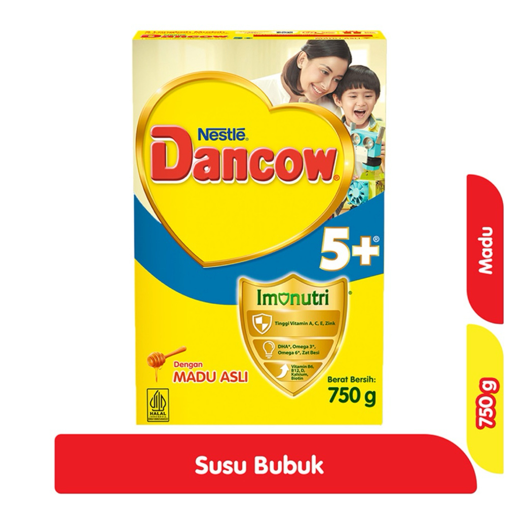 Dancow 5+ Susu Anak 5-6 tahun Madu 750g