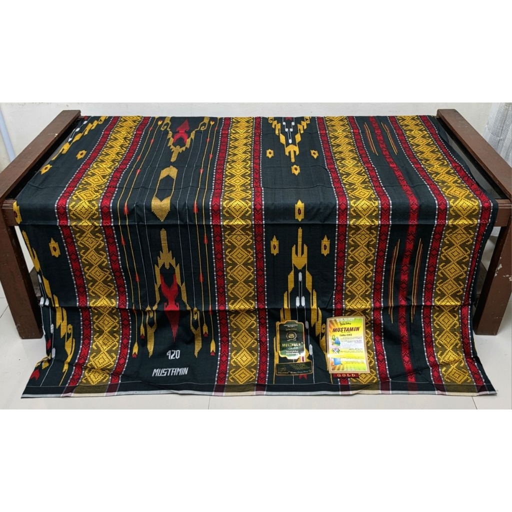 Sarung Sutra MUSTAMIN 420 design Elegant SID