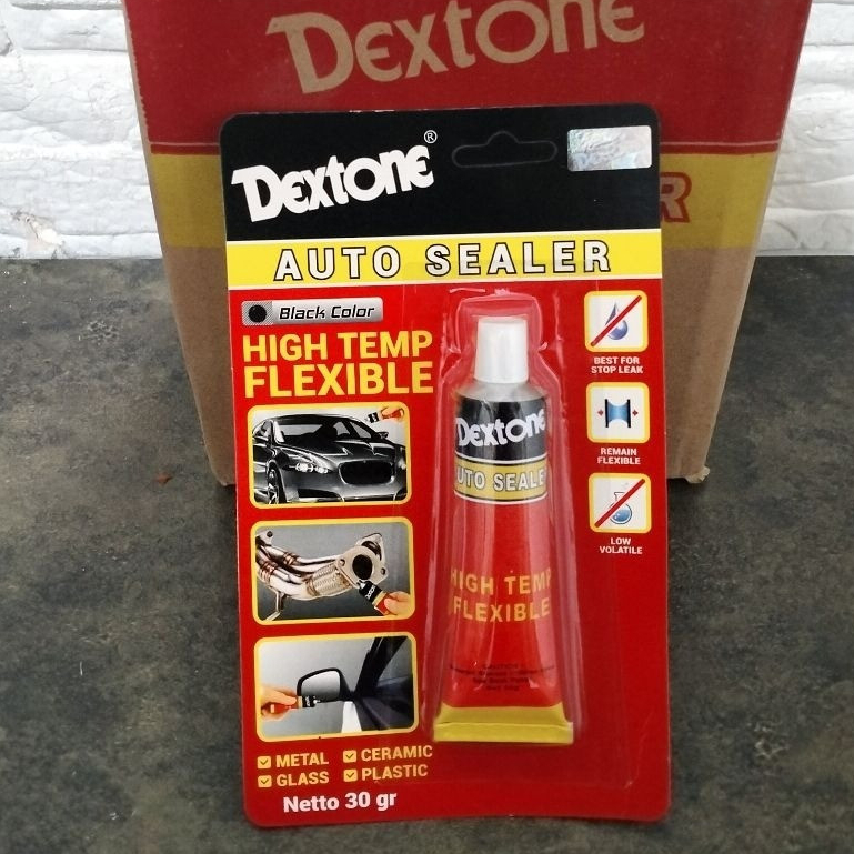 Lem Dextone Auto Sealer 30gr Lem Gasket Hitam auto sealer dextone 30 gr