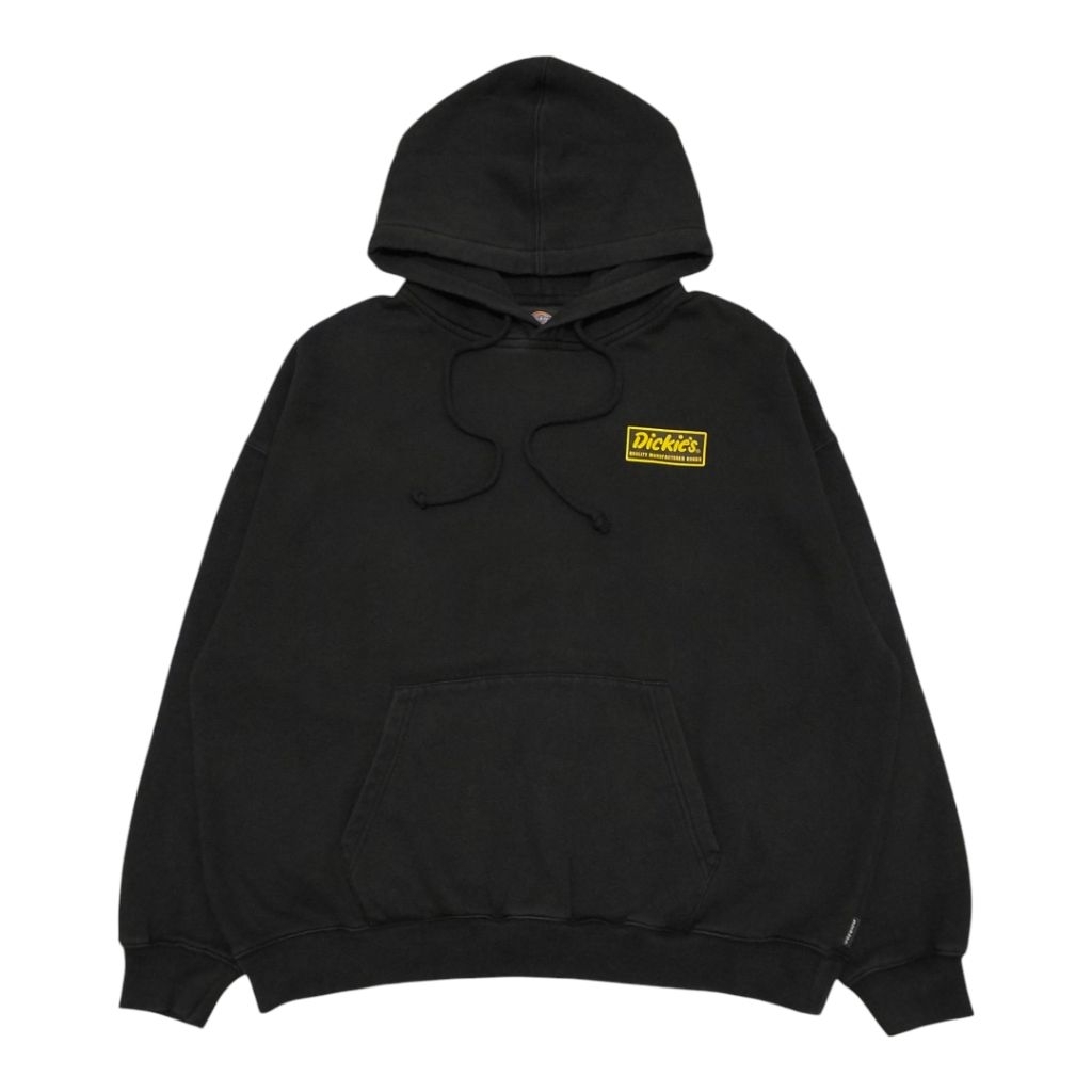 HOODIE DICKIES SMALL LOGO HITAM / BLACK SECOND ORIGINAL