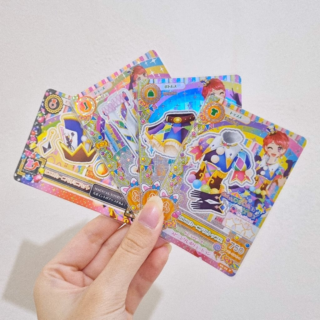 Aikatsu Card Kartu Premium Pierrot Carnival Kaede Japan JP Original