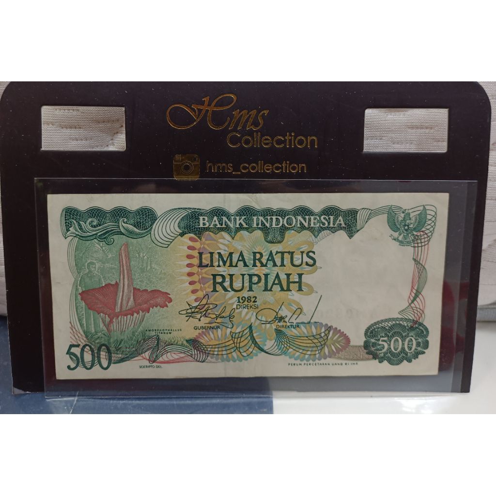 Uang Kuno 500 bunga bangkai langka