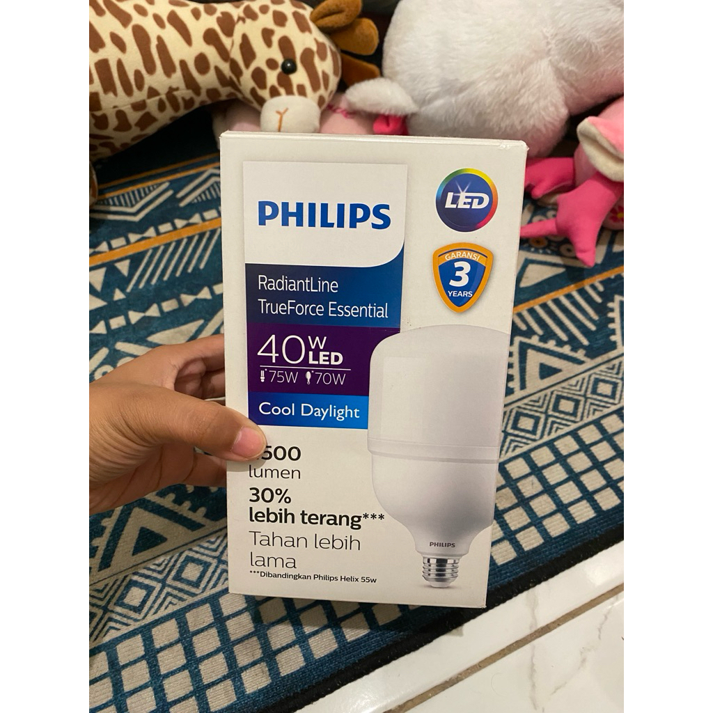 NEW  LAMPU PHILIPS 40WATT ORIGINAL i100%