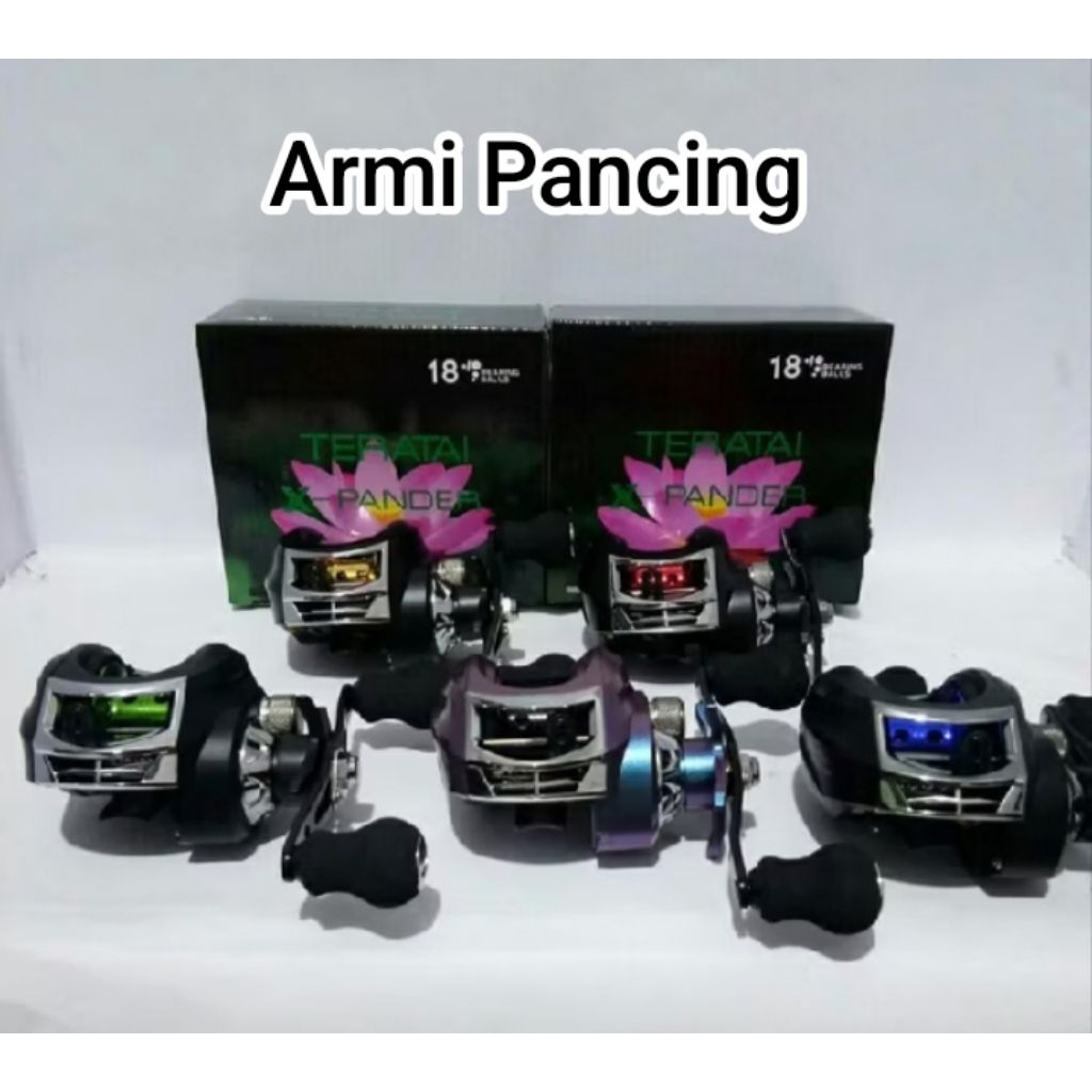 Rell Bc baitcasting xpander teratai