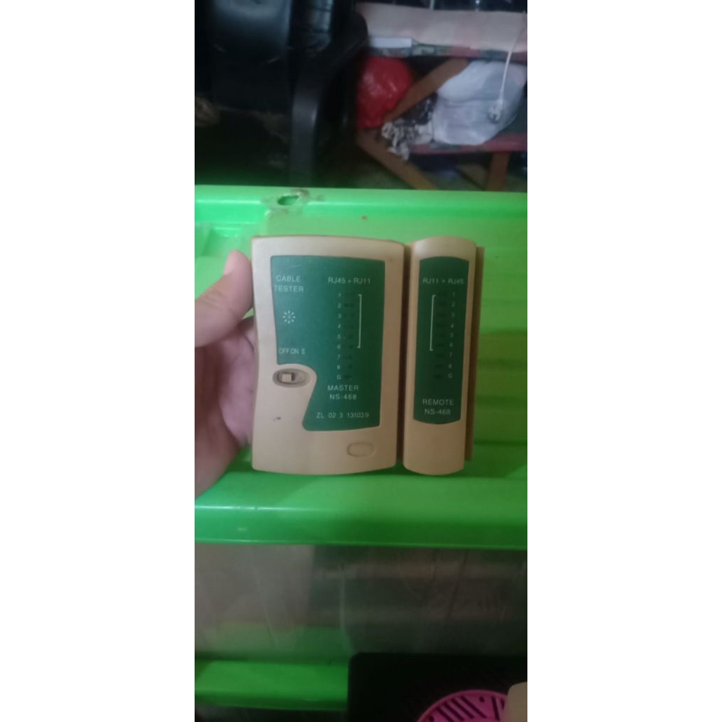 LAN TESTER ALAT PENGUJI KABEL LAN INTERNET READY