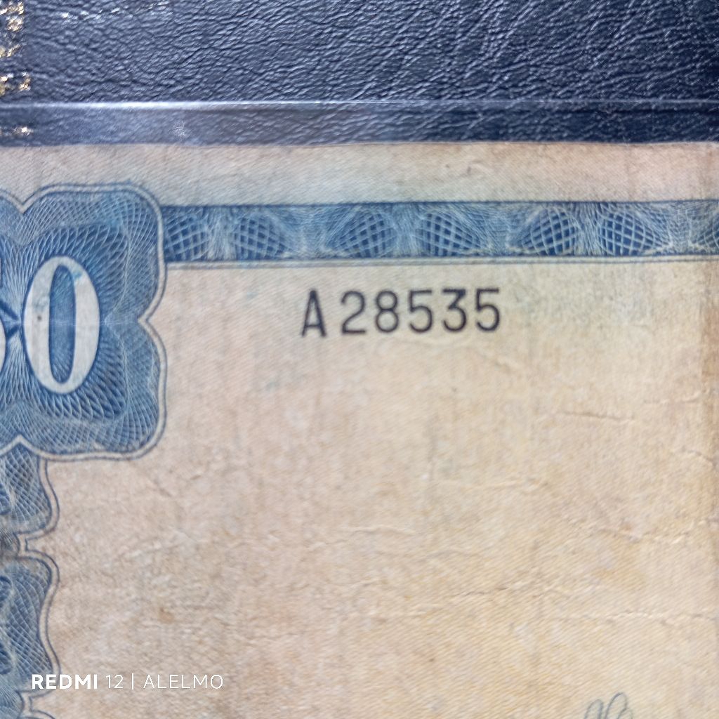 variasi 1 huruf A uang kertas 50 rupiah sukarno tahun 1960 bekas asli utuh