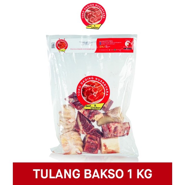 Tulang Bakso Sapi 1Kg FROZEN