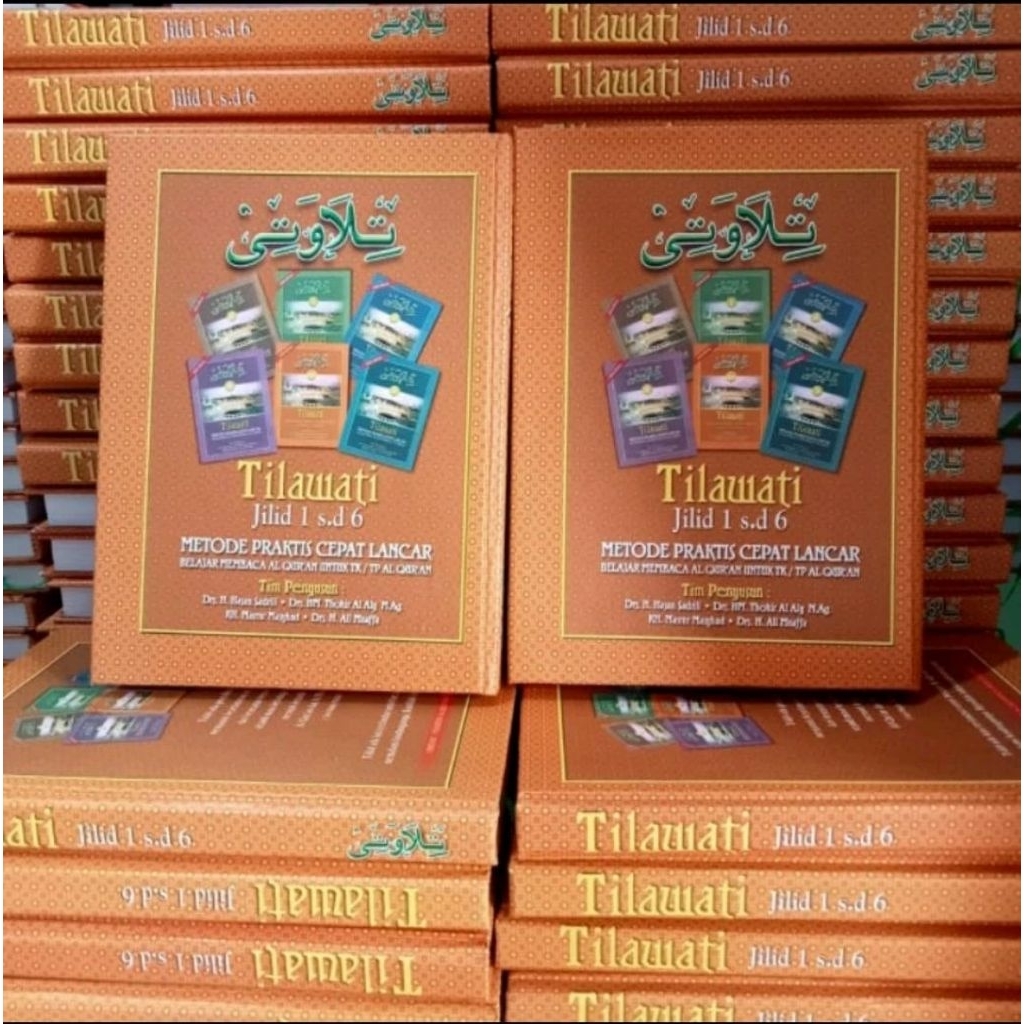 tilawati lengkap jilid 1 sampai 6 free buble warp