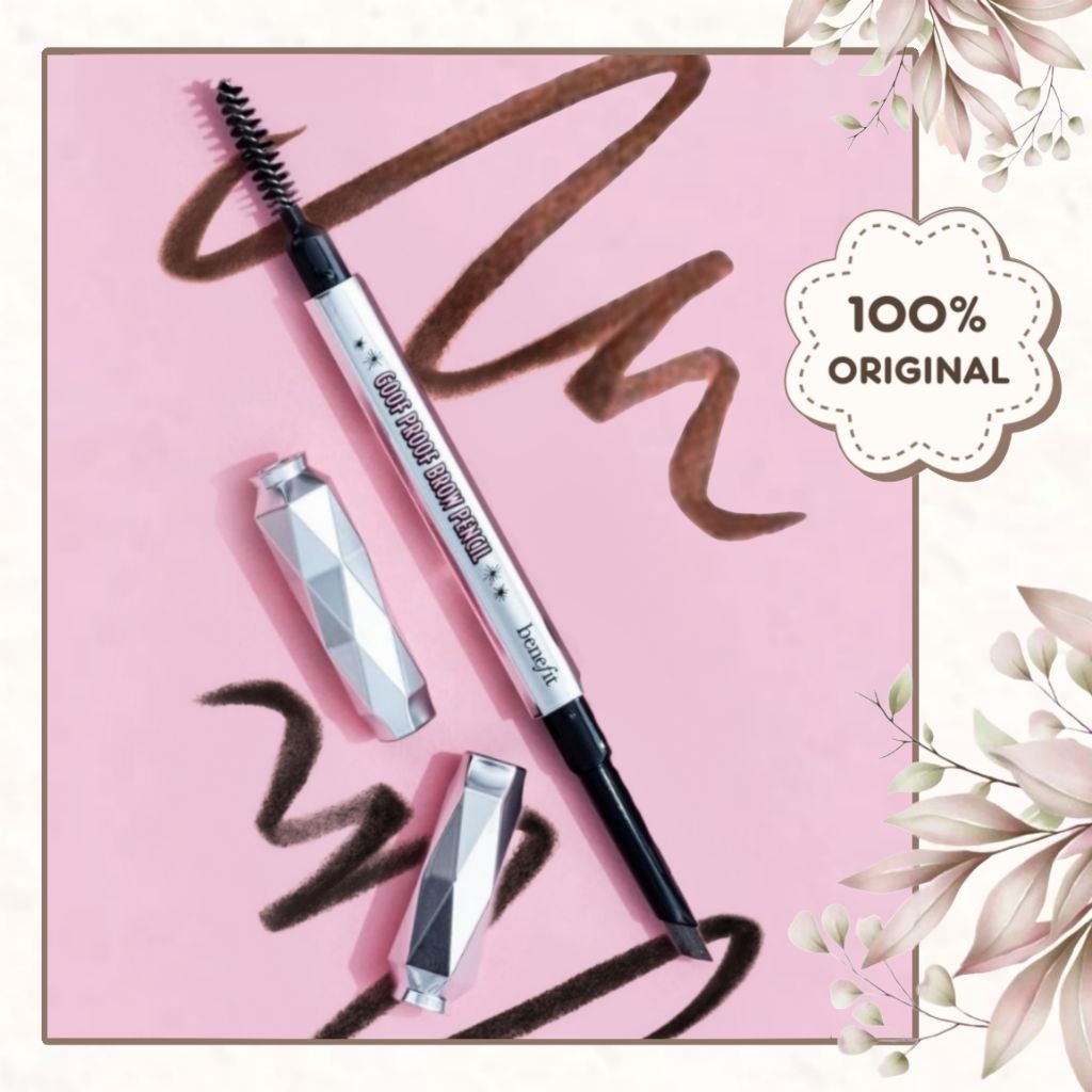 [ BENEFIT ] Goof Proof Brow Eyebrow Pencil Pensil Alis Eyebrow Setter