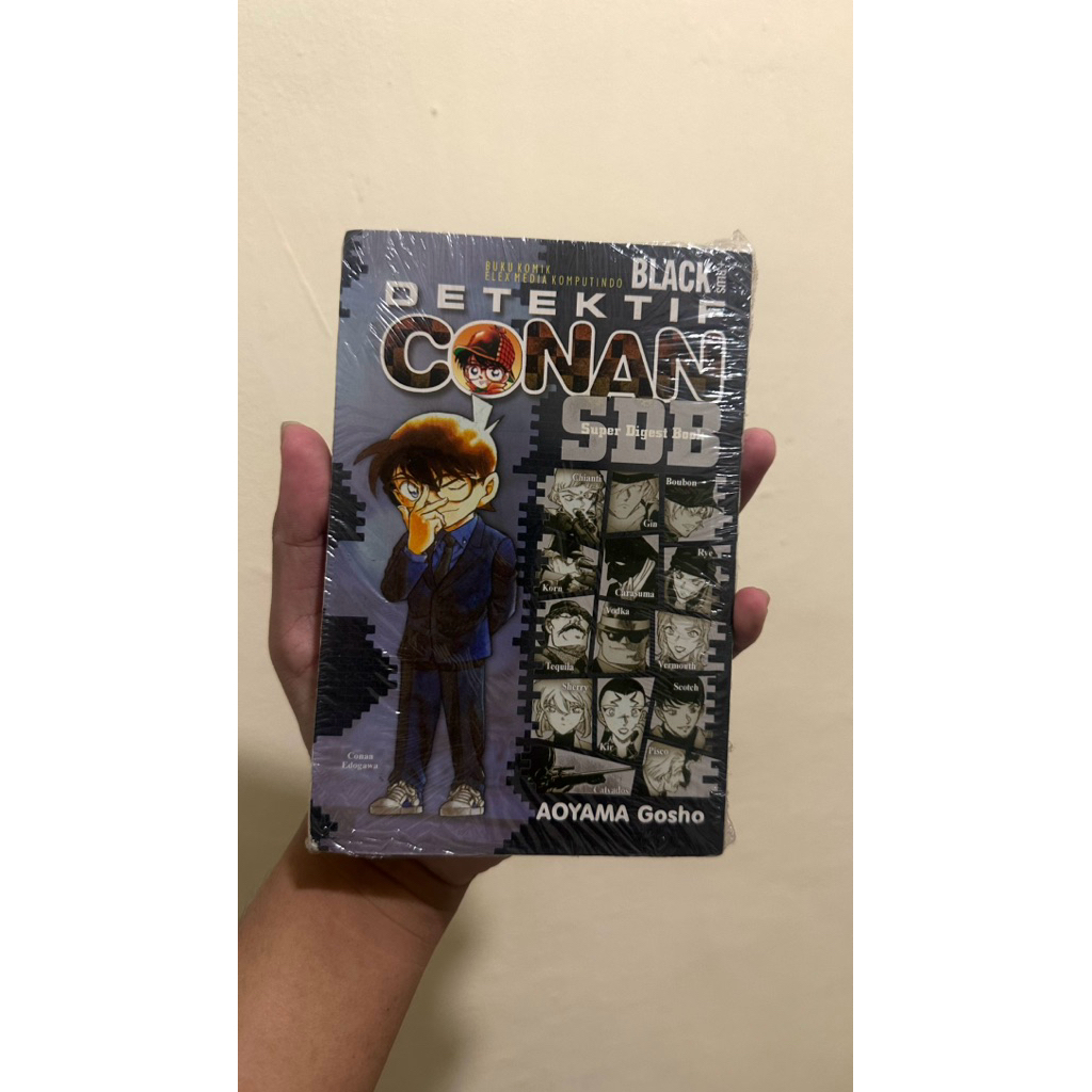 Komik Conan SDB Black Segel
