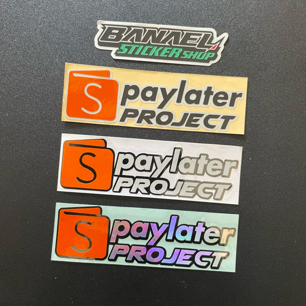 Sticker Stiker Shopee Paylater Project Cutting