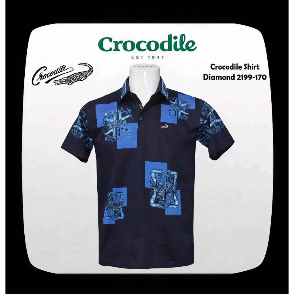 Kaos Kerah polo Pria crocodile diamond 170