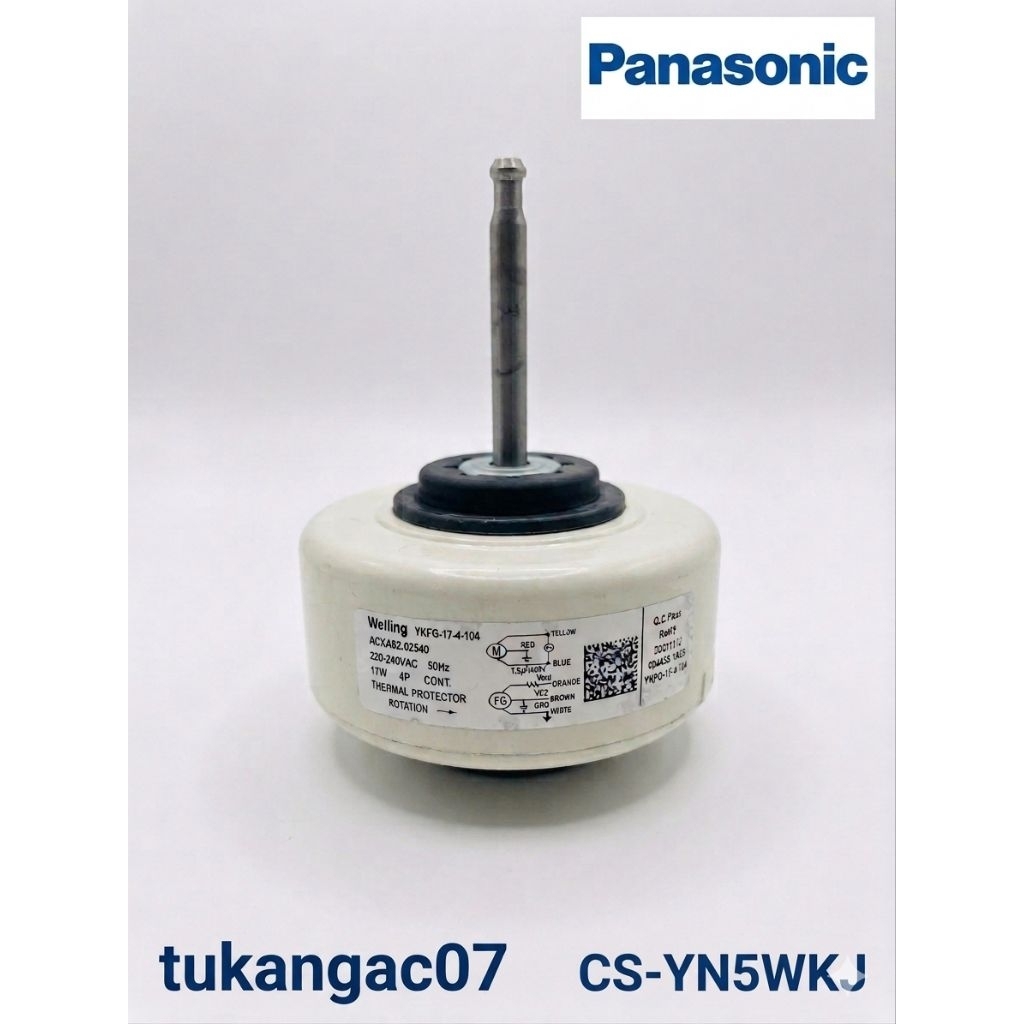 Dinamo Motor fan Indoor AC Panasonic CS-YN5WKJ CS-YN7WKJ CS-YN9WKJ Original Copotan