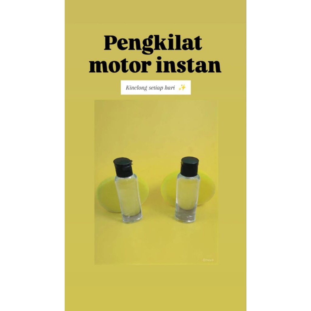 silicon oil pengkilat body motor mobil