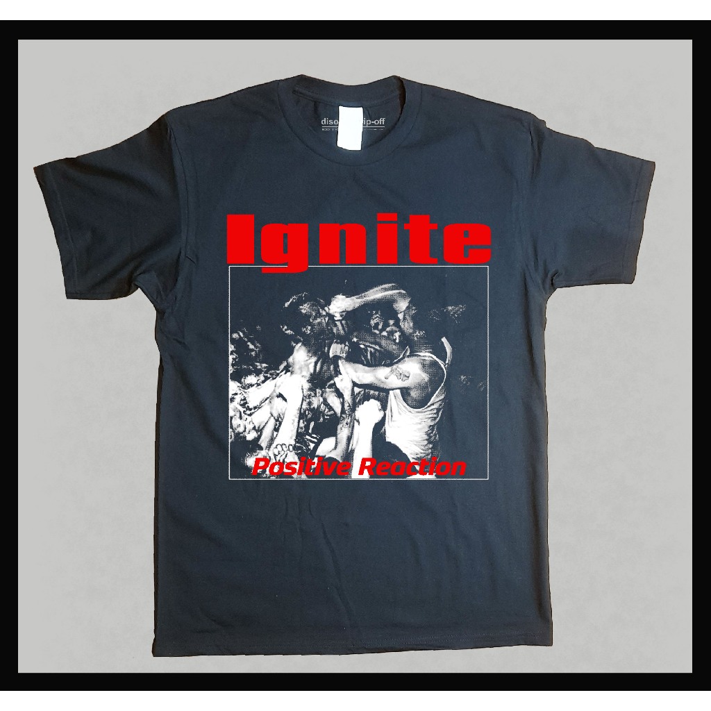 KAOS Unofficial IGNITE - POSITIVE - REACTION //UNISEX