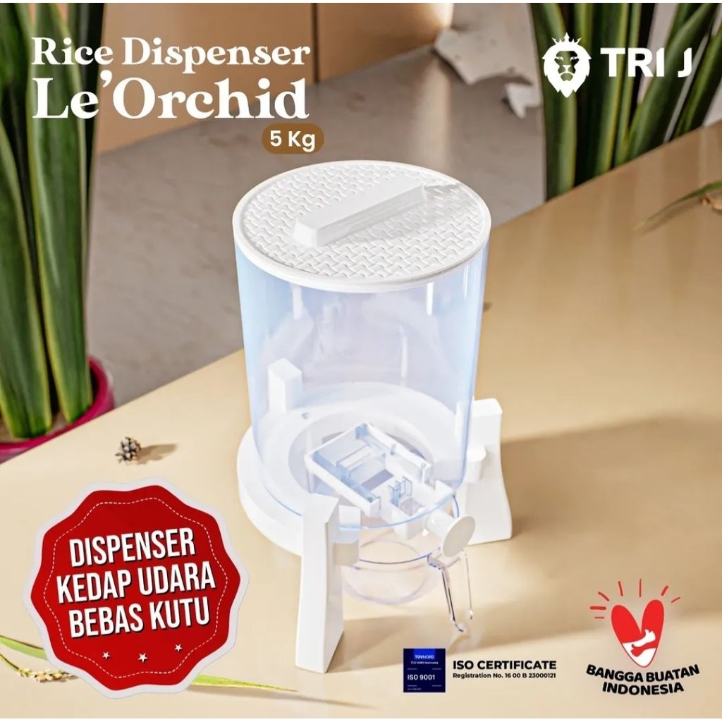 Dispenser beras 5kg