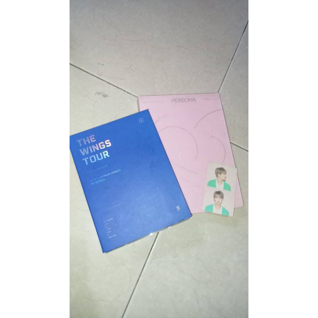 ALBUM BTS PESONA & DVD CONCERT TOUR.