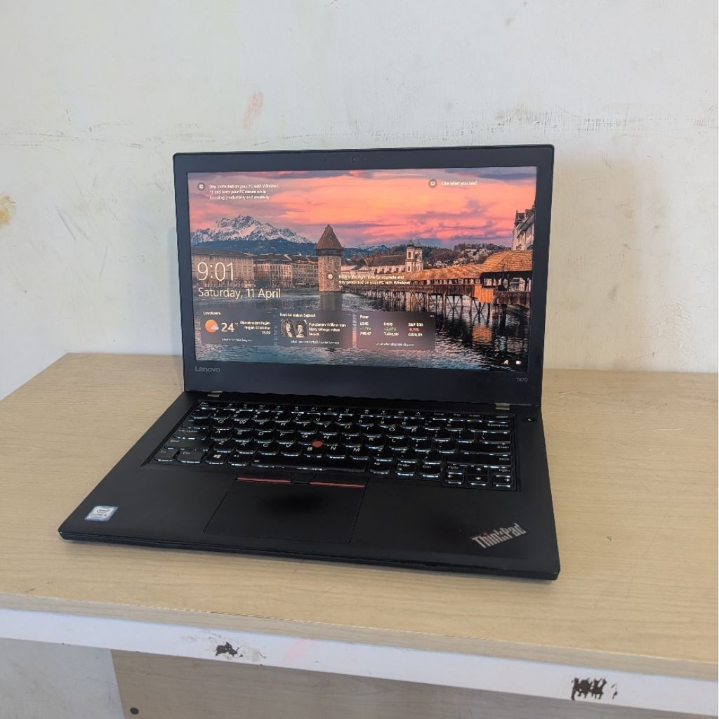 Touchscreen LAPTOP THINKPAD T470 core i5 gen 6 RAM 8 SUDAH SSD - LAPTOP SECOND - LAPTOP BEKAS - LAPT