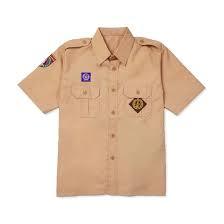 Baju sekolah pramuka coklat laki laki lengan pendek Baju Seragam Pramuka Pembina Pemda Guru Lengan P