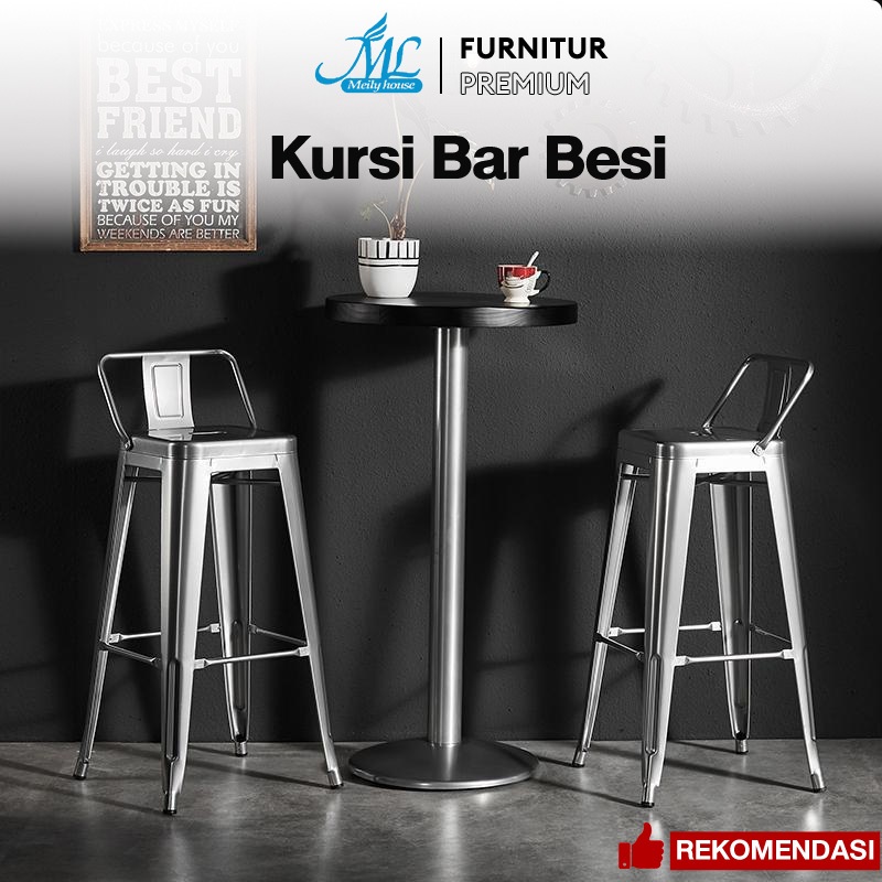Grosir Kursi Bar Kursi Tinggi Kursi Bar Besi Kursi Tolix Kursi Besi Kursi Cafe Kursi Persegi Tinggi