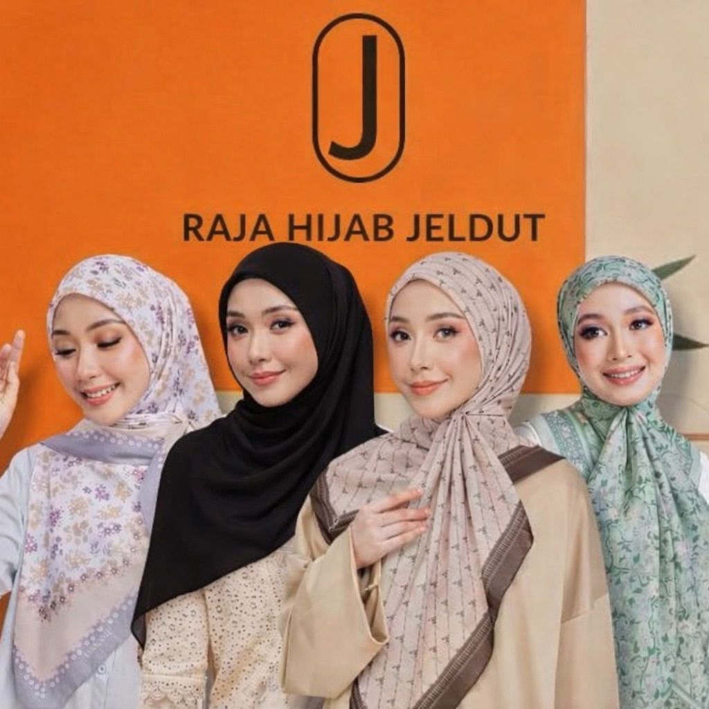 Buckle Scarf Segiempat Motif Azara Superfashion Isi 5, Premium Voal Lembut