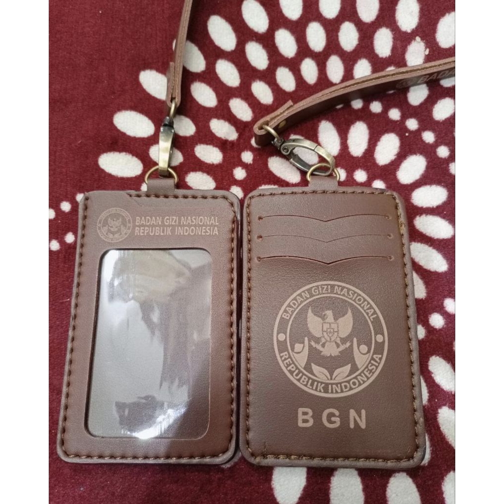 Kalung Id card logo BGN/ Kalung ID card logo BADAN GIZI NASIONAL
