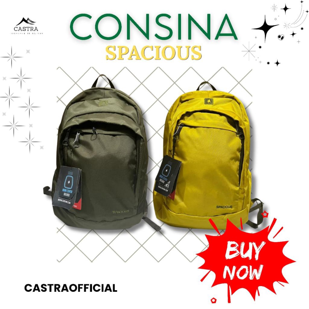 Tas Ransel 20L Consina Spacious Camping Outdoor