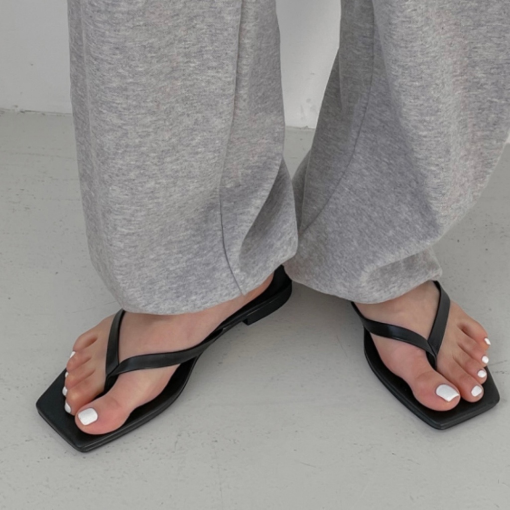 sandal wanita jepit flat aurel big size jumbo