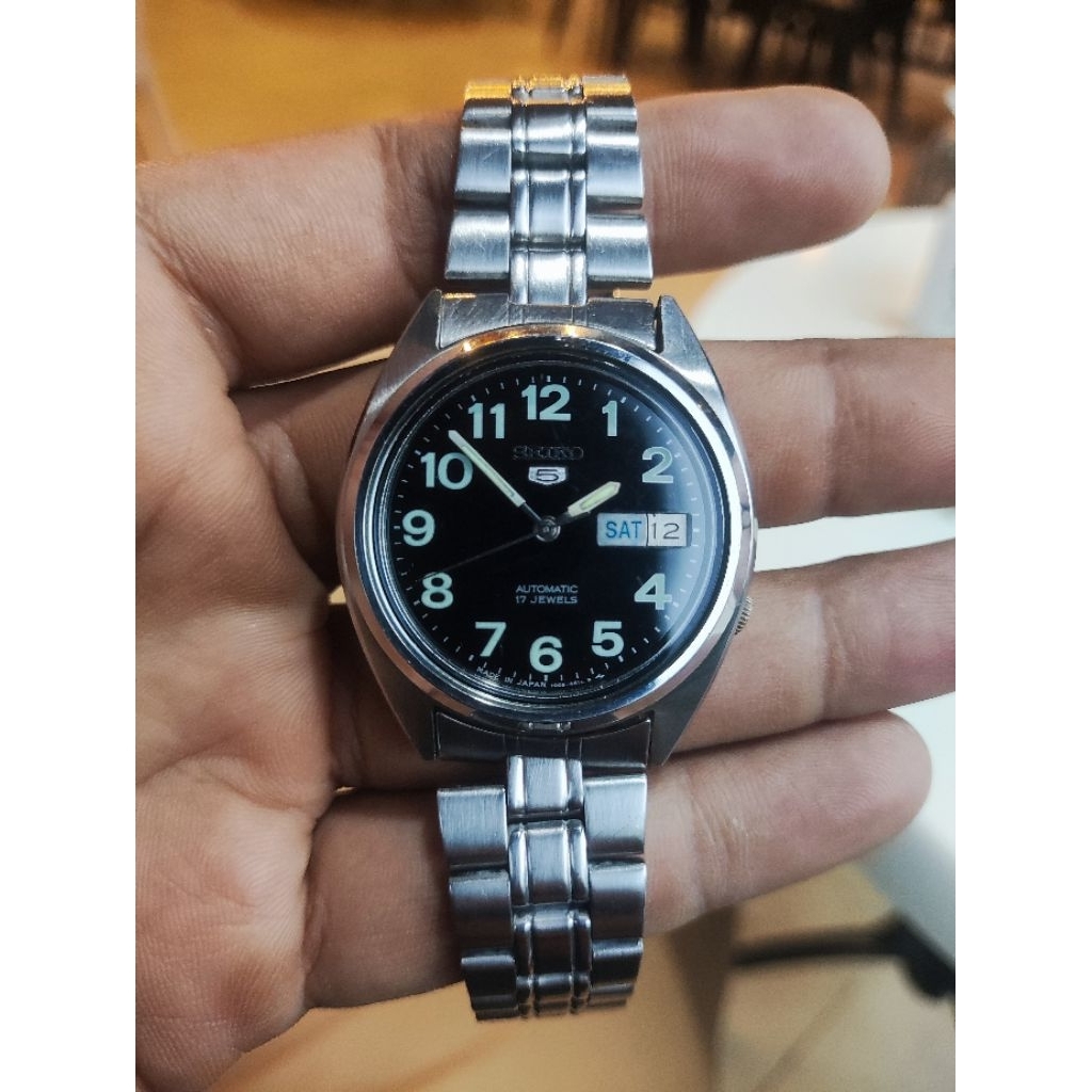 Jam Tangan Seiko 5 Automatic Military 7009