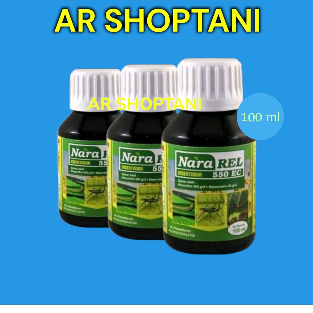 Insektisida Nararel 550 EC 100ml Ulat Grayak Dan Walang Sangit