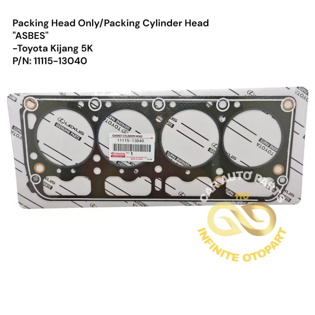 GASKET CYLINDER HEAD PACKING KOP DEKSEL KIJANG GRAND 5K ORI OEM