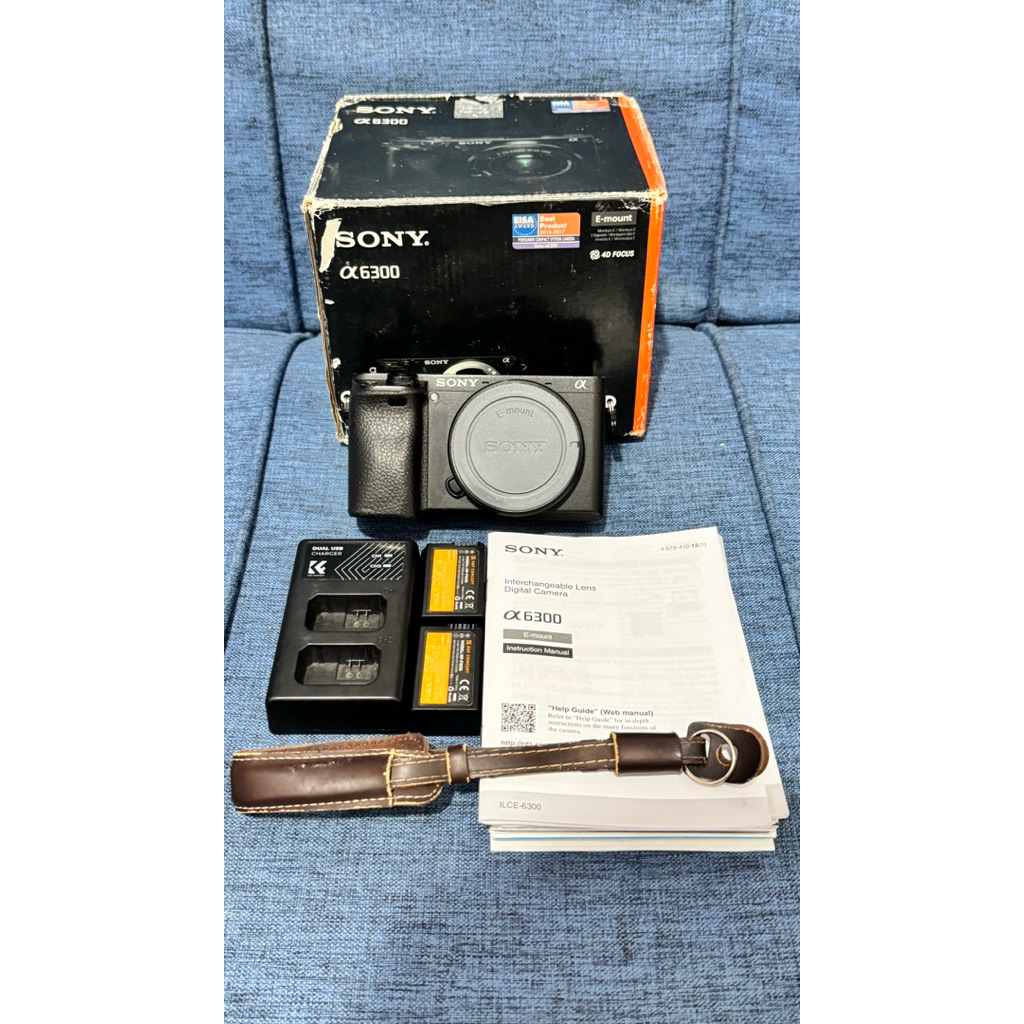 sony a6300 fullset body only