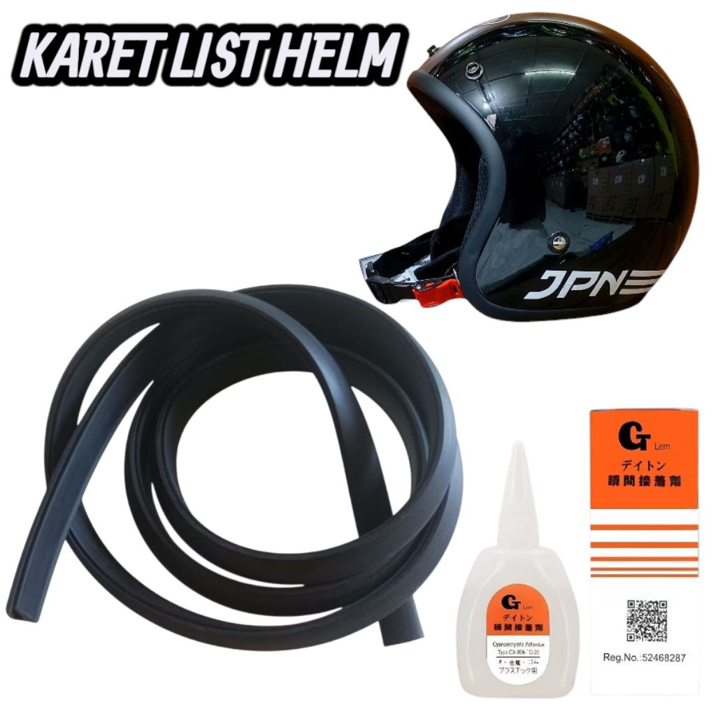 KARET HELM / KARET LIST HELM UNIVERSAL