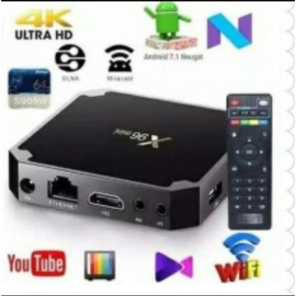 Android TV Box Mini Android STB Bagus Smart TV Box pengubah tv biasa menjadi smart tv