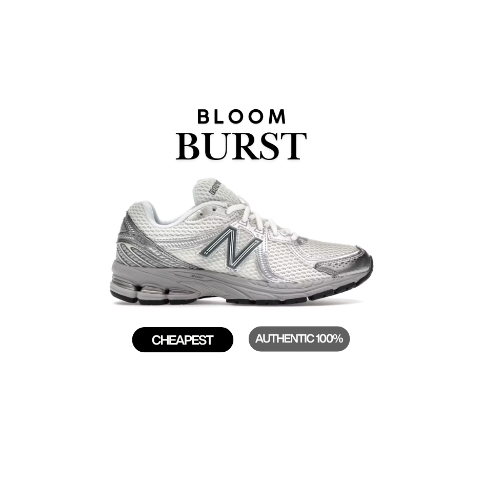 New Balance 860v2 Sea Salt Harbor Grey