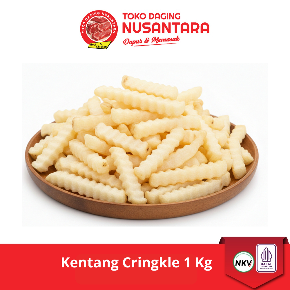 Kentang Crinkle Ori – Kentang Goreng Beku – Kentang Crinkle Frozen – Crinkle Fries Frozen | Toko Dag