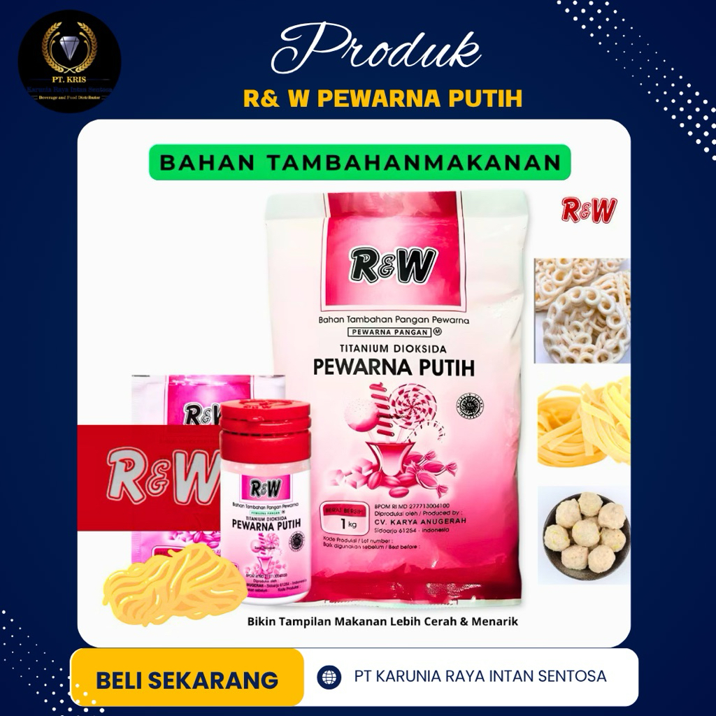 R & W PEMUTIH 10 GRAM ECER