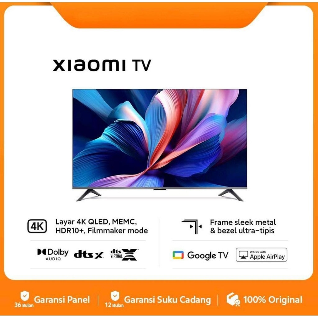 TV LED XIAOMI 43 INCH A PRO 2025 4K QLED TV XIAOMI 43INCH