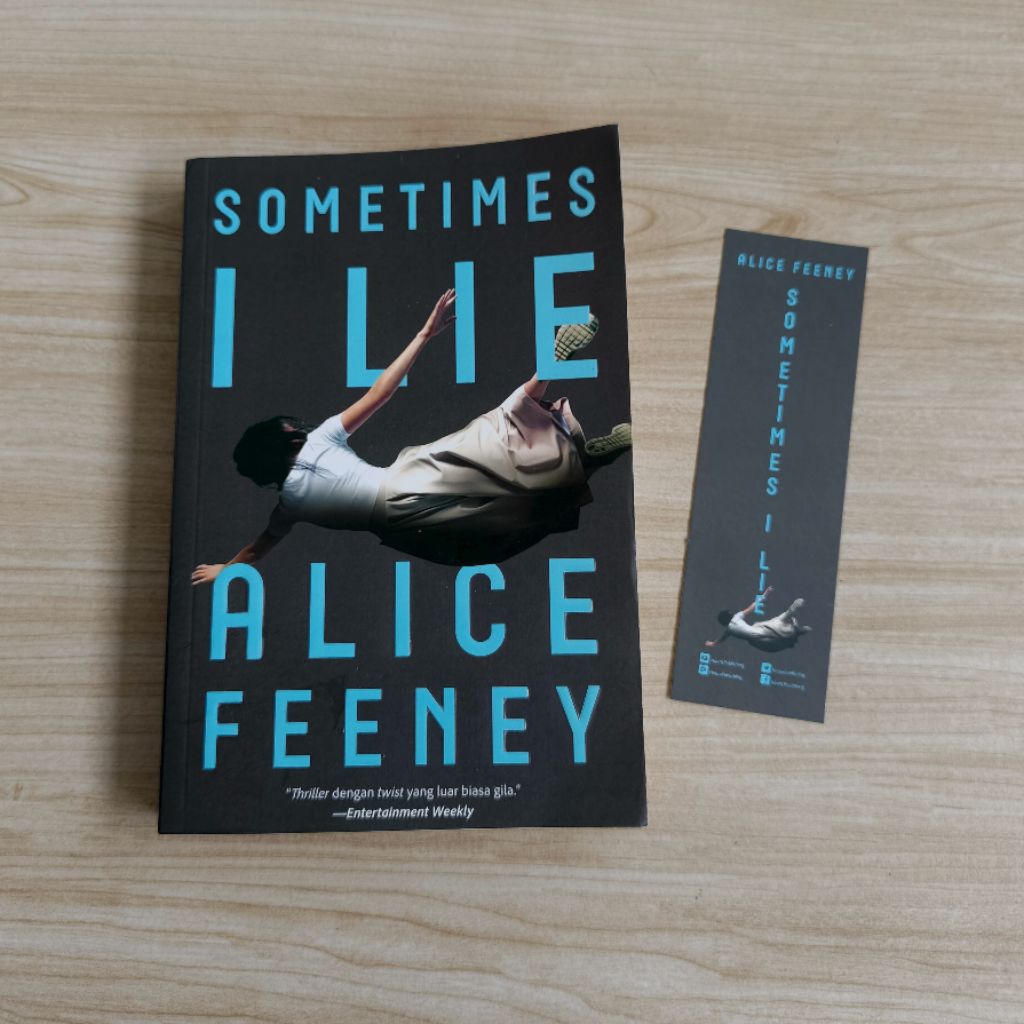 Preloved Buku Novel SOMETIMES I LIE - Alice Feeney