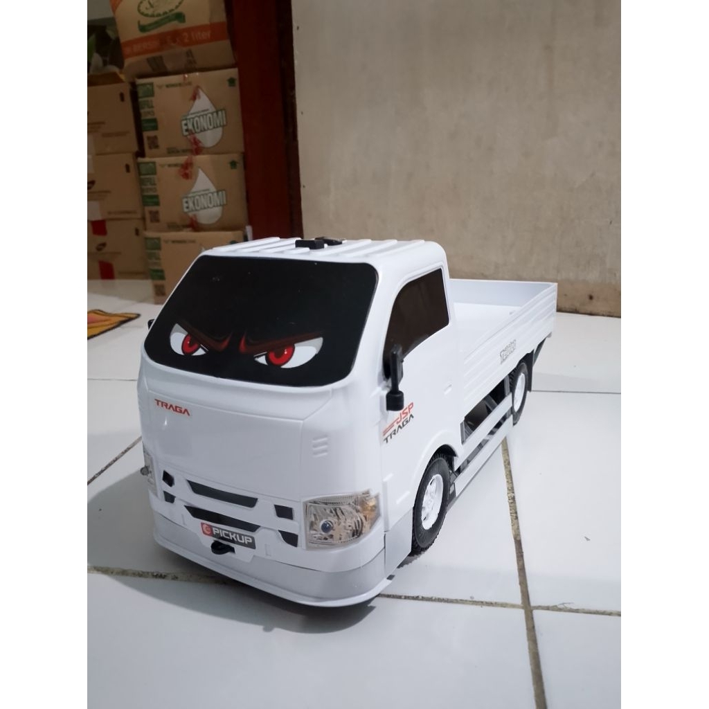 Mobilan miniatur Pickup Isuzu TRAGA modif Herex style ganteng .Sticker Original