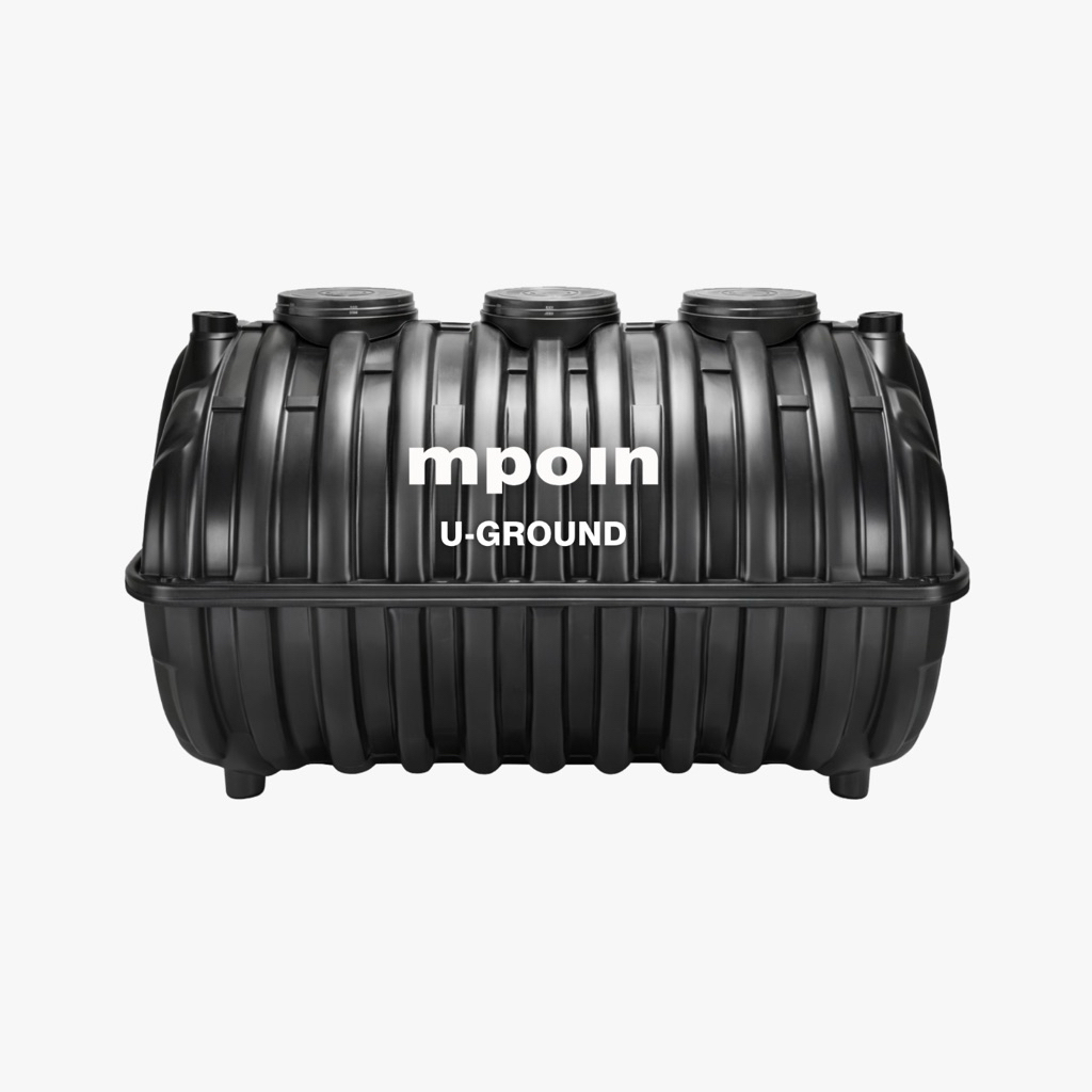 MPOIN tandon tanam UG 2000 horizontal ( 2000liter ) underground watertank toren tanki air tanam bawa