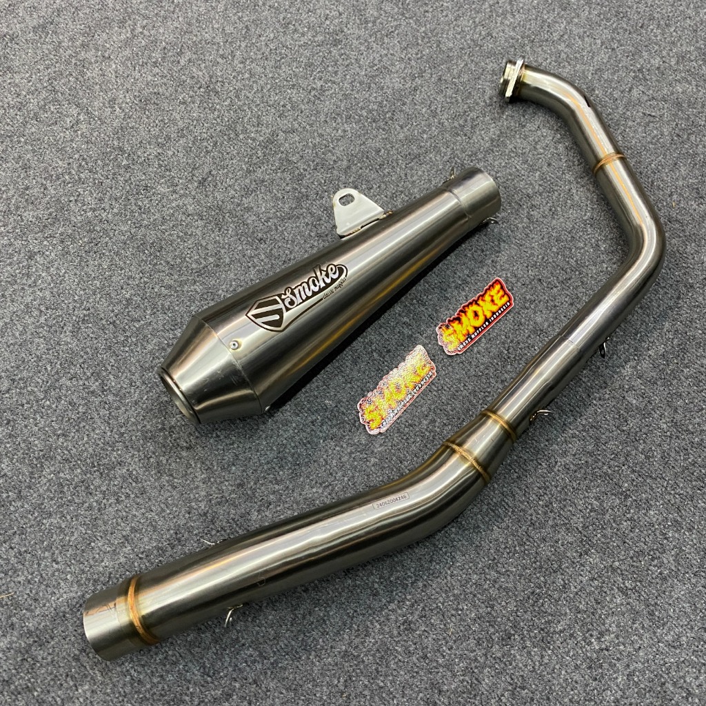 Knalpot Yamaha Xsr 155, Knalpot YAMAHA Xsr 155 original smokemuffler