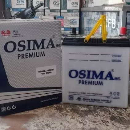 Aki Basah Type NS40Z Merk OSIMA Avanza Xenia Terios Rush APV Grand Max dll